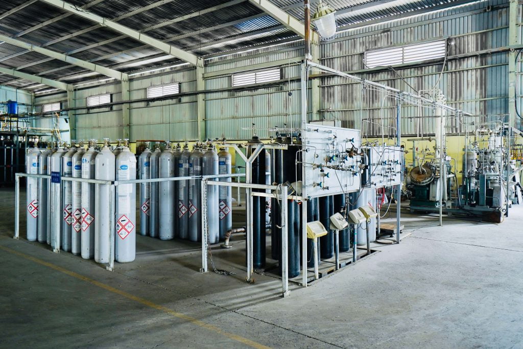 cung cấp khí tinh khiết cho doanh nghiệp
