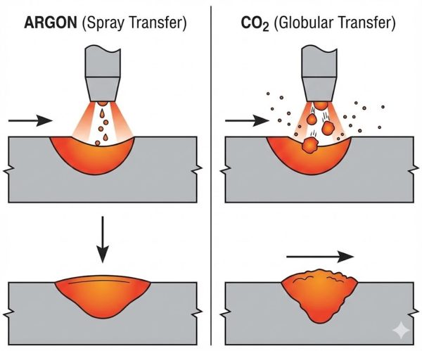 So Sánh Mối Hàn Co2 Và Argon