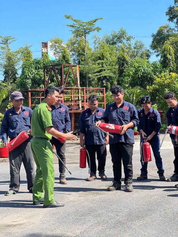 VSG tham gia buổi đào tạo PCCC