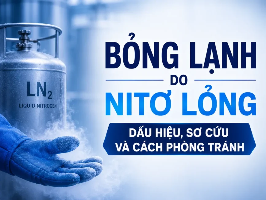 Bỏng Lạnh Do Nitơ lỏng