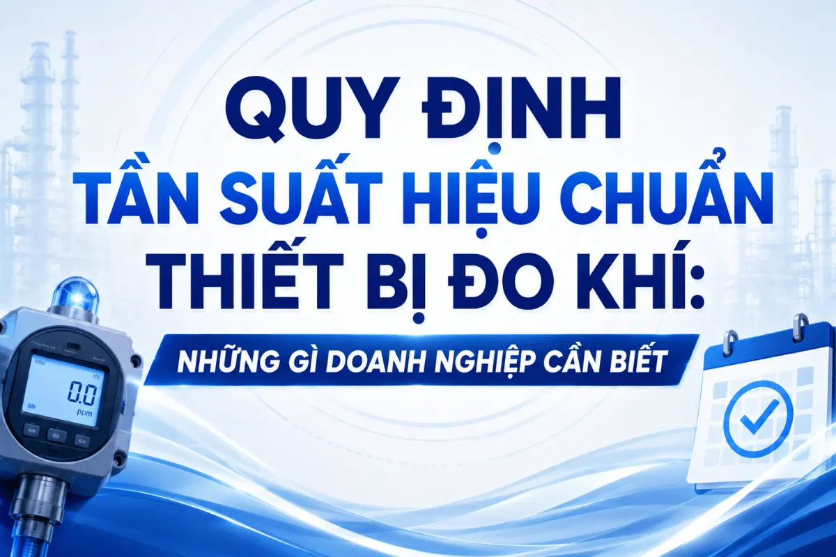 Quy định tần suất hiệu chuẩn thiết bị đo khí