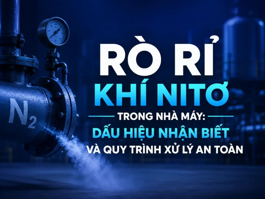 Rò Rỉ Khí Nitơ Trong Nhà Máy