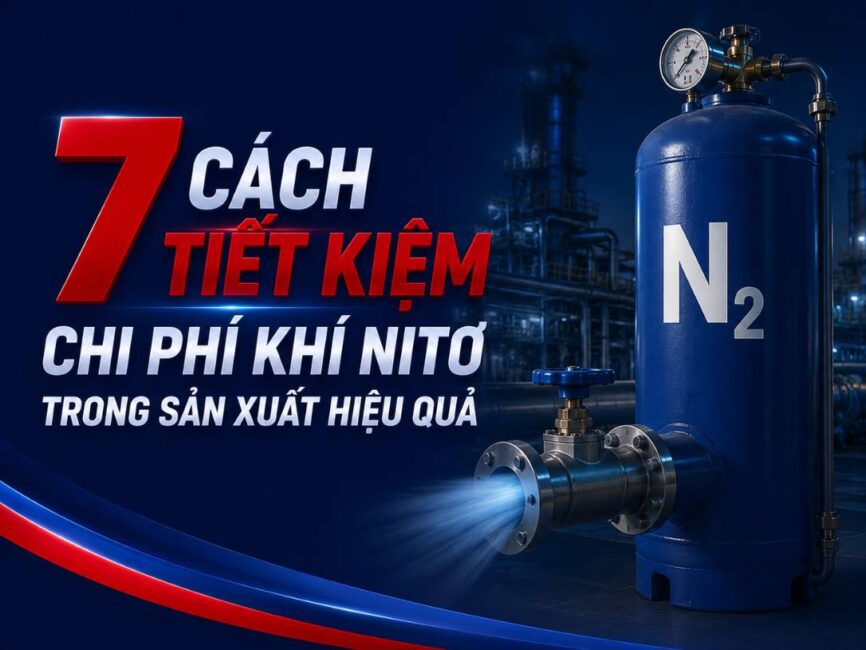 7 Cách Tiết Kiệm Chi Phí Khí Nitơ