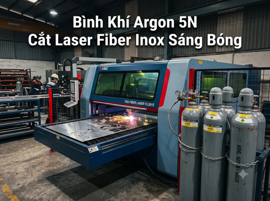 Bình Khí Argon 5n Cắt Laser