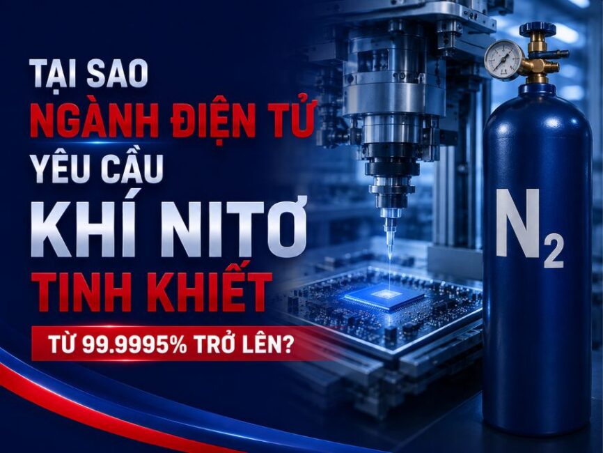 Tại Sao Ngành điện Tử Yêu Cầu Khí Nitơ Tinh Khiết