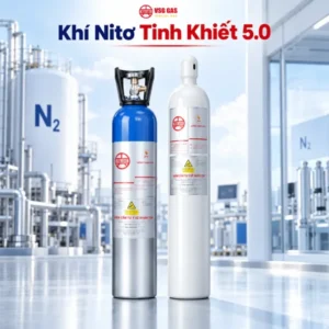 Cấp Bình Khí Nitơ Tinh Khiết 5.0 (99.999%)
